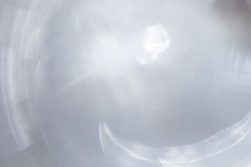 Abstract sunlight shadows background with flare and glare. Natural mockup with caustic lighting effects for design and presentation.