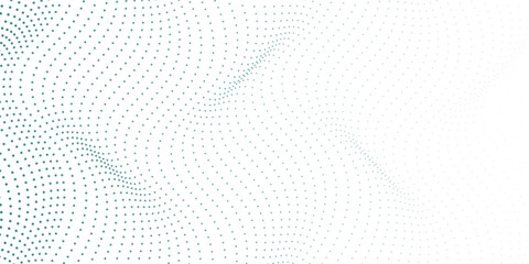 Transparent Dot Vector Gradient Blue Color Halftone Background Staggered Dots Pattern Abstract