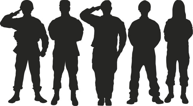 Soldiers Silhouette Collection