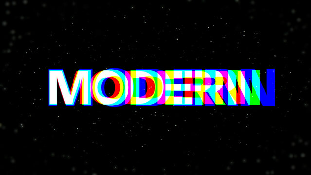 Dynamic RGB Blur Titles