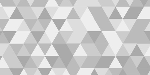 Obraz premium Polygonal Mosaic Background. grey and white abstract mosaic seamless pattern. Vector crack background. Endless texture. Gray Geometric Retro tiles pattern Fabric vintage print, vector illustration. 