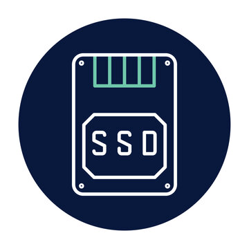 External Ssd vector, pixel perfect, illustrator file 
