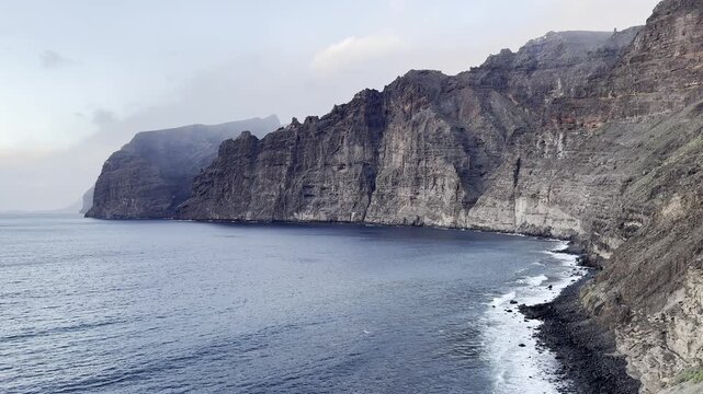 Sunset Over Acantilados de Los Gigantes Tenerife
