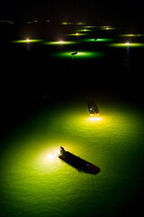 吉野川のシラスウナギ漁