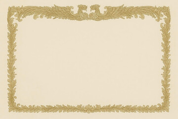 Poster, certificate, diplom karate . Old vintage paper texture background art design.