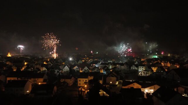 Feuerwerk in R&ouml;dermark
