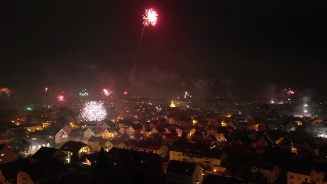 Feuerwerk in R&ouml;dermark