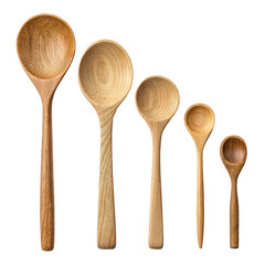 set of wooden spoon ,png