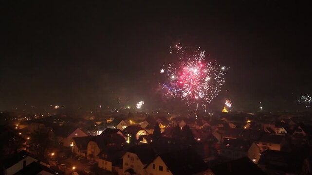 Feuerwerk in R&ouml;dermark