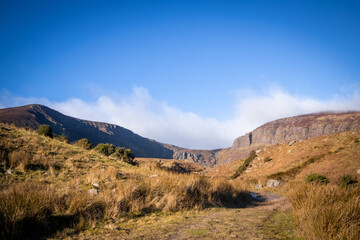 autumn landscape in the mountains