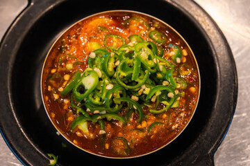 traditional Korean barbecue sauce for meat dipping