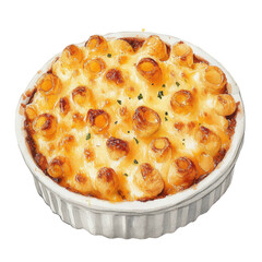 Cheesy Baked Casserole Ramekin