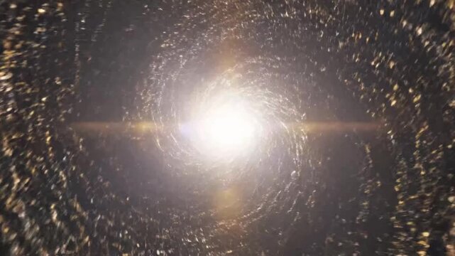 Discovering the spiral pattern of stars in the galaxy during nighttime