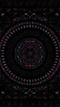 Minimal dark Shiva mandala with subtle ornamental symmetry, spiritual vertical reel crafted for silent meditation visuals and deep contemplative awareness
