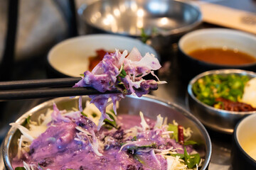 seasoned cabbage salad