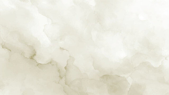 Soft beige abstract watercolor background texture with subtle stains and splatters