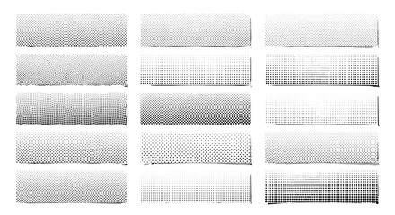 Obraz premium Collection of various textured and patterned paper backgrounds