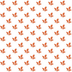 mixed seamless pattern, tree leaf animals etc