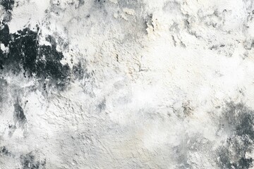 Obraz premium Aerial view of a marbled expanse of white and black swirls, resembling clouds or landforms