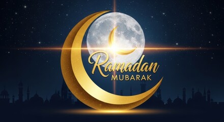 Fototapeta premium Ramadan Mubarak