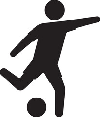 Gemini said

Black vector illustration of a baseball player silhouette competing in a professional sport competition as a symbolic running person icon