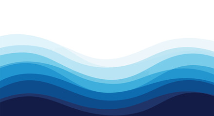 Fototapeta premium blue water vector design