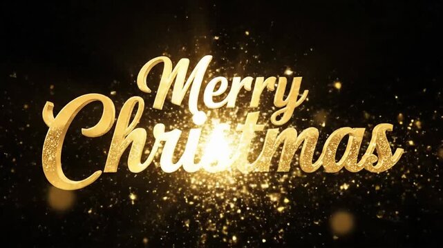 Merry Christmas celebration with festive lights and decorations during the holiday season