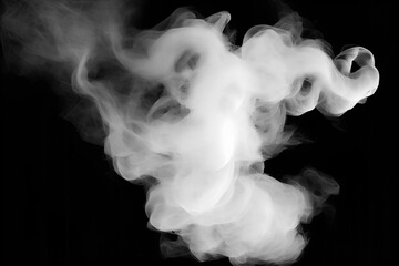 White Smoke Stream Texture Overlay Effect