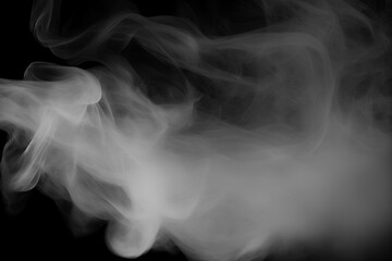 White Smoke Stream Texture Overlay Effect