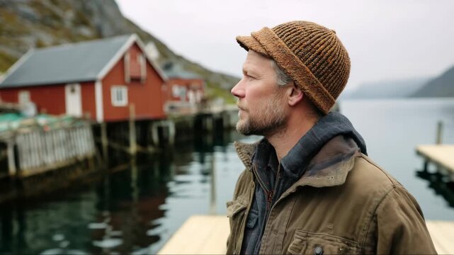 Coastal workforce imagery for recruitment and small business marketing