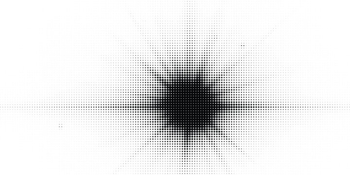 Halftone dotted abstract background. Grain gradient texture background with dots. Noise Stipple pointillism pattern. Sand, grain, grunge stipple effect. Abstract texture, vector illustration. modern