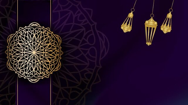 Abstract Animation Aurora Luxury Ethnic Tribal Pattern Motion