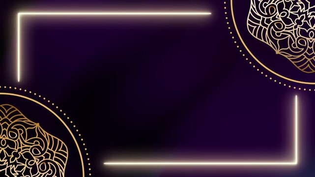Abstract Animation Crown festival Cybernetic Pattern