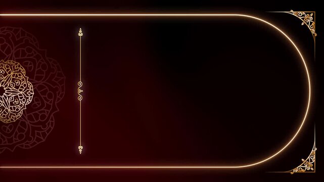 Animated Pattern Ethnic Luxury Stress Relief Motion