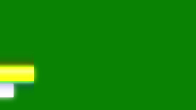 Lower third breaking news banner, green screen background, professional tv chyron animation, empty copy space, smooth slide motion, logo placeholder, 4k uhd alpha video