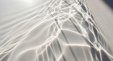 Water surface reflections light patterns for design