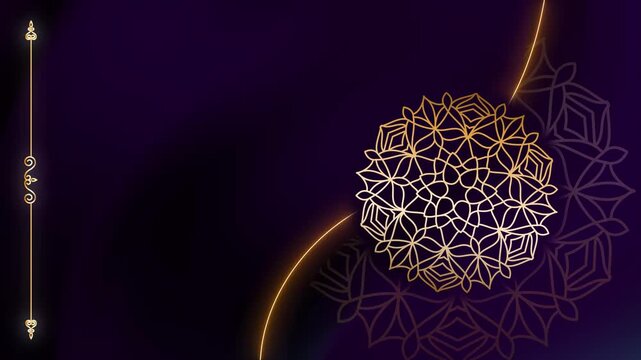 Continuous Loop Quartz diwali Cybernetic Pattern Motion