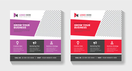 Professional Corporate Flyer Template, New Business Flyer Template, Creative Business Idea Social Media Post Template, Print Ready , Marketing Agency Social Media Post Template, 