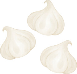 watercolor thai white clay filler