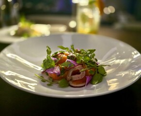 smoked salmon appetizer for dinner