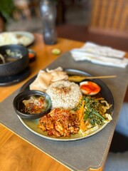 spicy nasi campur bali