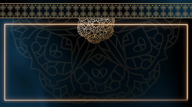Elegant Motion Amber Luxury Cybernetic Pattern