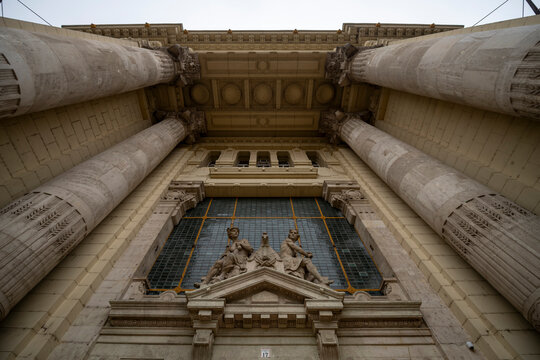 Abandoned Palace in Budapest, Hungary &ndash; Derelict Historic Television Headquarters, Urban Decay Architecture, Forgotten Cultural Landmark, Empty Neo-Renaissance Building Exterior