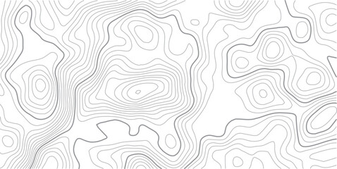 Vector geographic contour mounted map background. Abstract minimal The patter discovery vector topo map. Modern design with White background with topographic wavy pattern design. © NAZMA