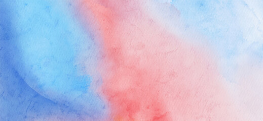 Fototapeta premium Abstract watercolor paint Background. Design banner element. Vector illustration