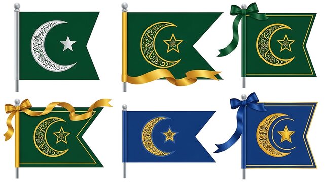 Styria flags vector. Standard flag and with torn edges