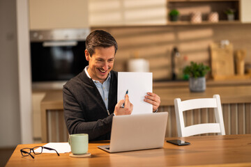 Businessman Having Work Meeting