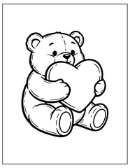 Bold and Easy Cute & Pretty Coloring Pages PDF Download