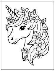 Bold and Easy Cute & Pretty Coloring Book Collection