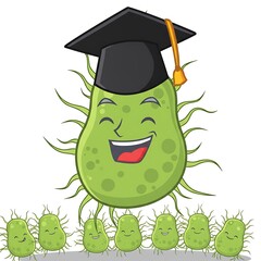 卒業式！菌たちの笑顔